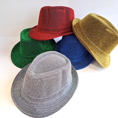 PG-657 Csillogós szövet kalap (több szín)