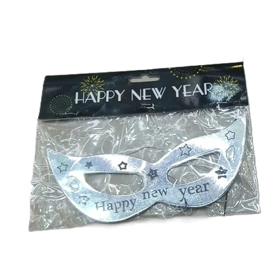 PG-804 H.N.Y. papír szemüveg 6db-os Arany/Ezüst