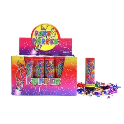 PG-8116 Konfetti és szerpentin kilövő 16cm