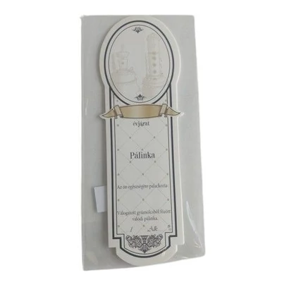 PL-00014 Pálinkás címke keskeny 10db-os