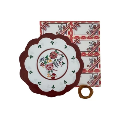 PL-00018 Befőtt díszítő csomag feliratozható - Vegyes gyümölcs