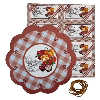 PL-00022 Befőtt díszítő csomag - Lecsó