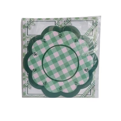 PL-00023 Befőtt díszítő csomag feliratozható - Zöld