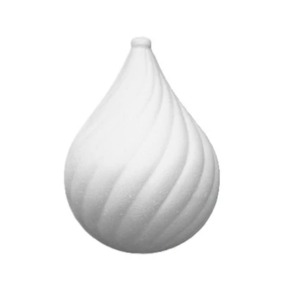 PL-0920 Polisztirol akasztható csepp gömb dísz 11*8cm