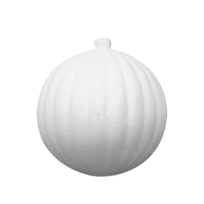 PL-0944 Polisztirol akasztható gömb függőleges csíkos 8*8,5cm