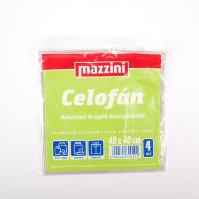 PL-690291 Befőzési celofán 40*40cm 4ív