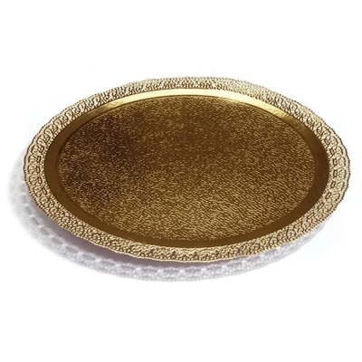 PL-873084 Tortatálca kerek 30cm arany