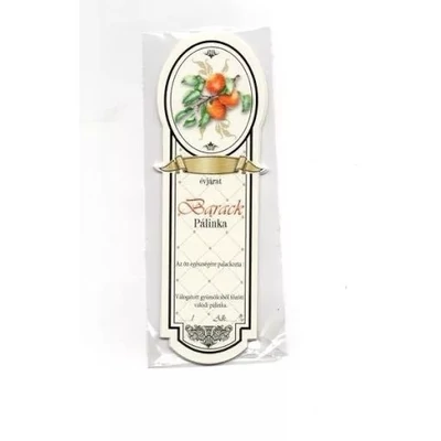 PL-Barack Pálinkás címke keskeny 10db-os Barack