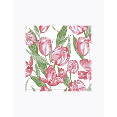 PM-007002 Papírszalvéta mintás Daisy 33*33cm Tulipánok