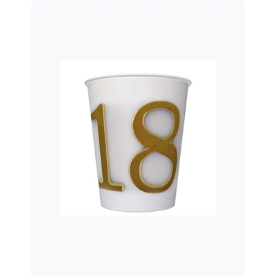 PM-KD01_063401 Papírpohár 8*250ml Happy Birthday 