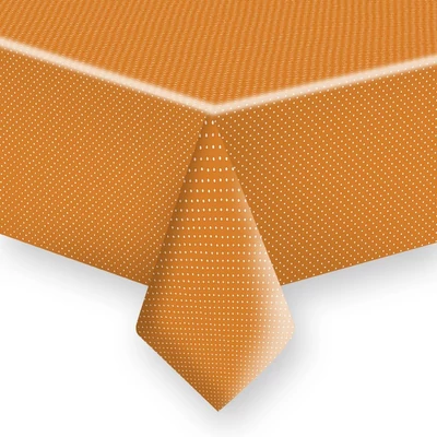 PM-OD01_036811 Papírterítő 120*180cm Narancssárga pöttyös