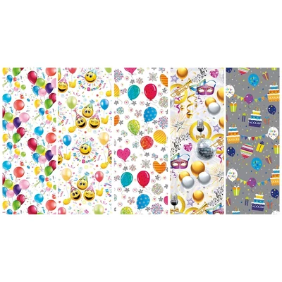 PM-P1_OG_202/1 Csomagolópapír 99,5*68,5cm Pol-Mak Születésnapi 1db