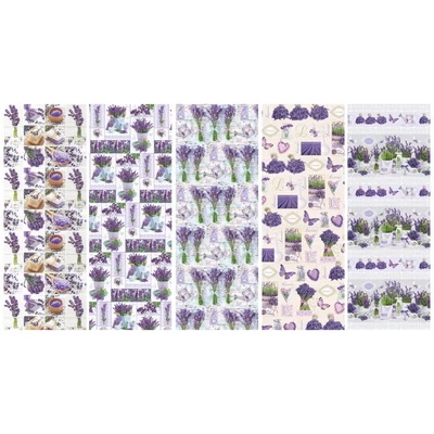 PM-P2_OG_19/1 Csomagolópapír 200*70cm Pol-Mak Levendulás 1db