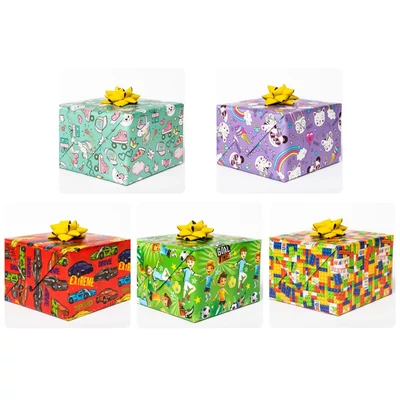 PM-P2_OG_31 Csomagolópapír 50db 200*70cm Gyerekeknek