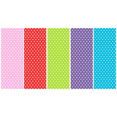 PM-P2_OG_8 Csomagolópapír 50db 200*70cm Pol-Mak (színes pöttyös)