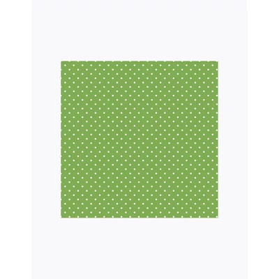 PM-SDOG_036802 Papírszalvéta mintás Daisy 33*33cm Zöld pöttyös