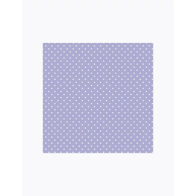 PM-SDOG_036808 Papírszalvéta mintás Daisy 33*33cm Lila pöttyös