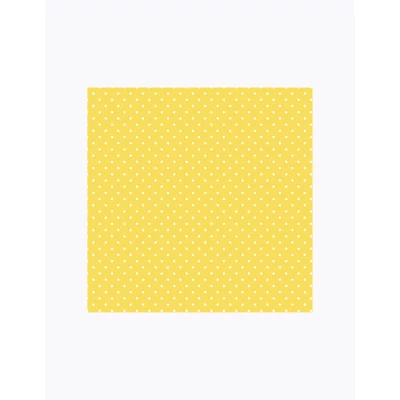 PM-SDOG_036809 Papírszalvéta mintás Daisy 33*33cm Sárga pöttyös