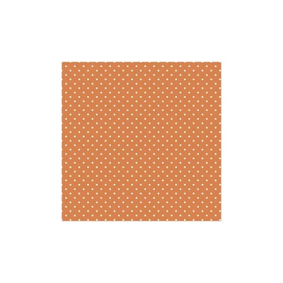 PM-SDOG_036811 Papírszalvéta mintás Daisy 33*33cm Narancssárga pöttyös