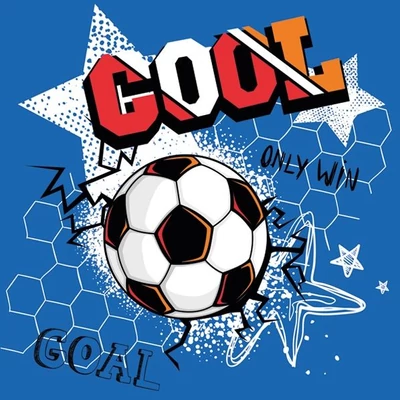 PM-SDOG_038101 Papírszalvéta mintás Daisy 33*33cm Cool Football