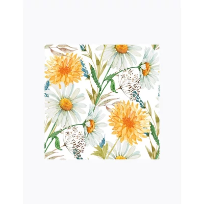 PM-SDOG_039801 Papaírszalvéta mintás Daisy 33*33cm Margaréta és vadvirágok