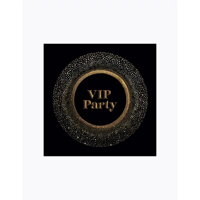 PM-SLOG_060601 Papírszalvéta mintás Maki 33*33cm VIP Party