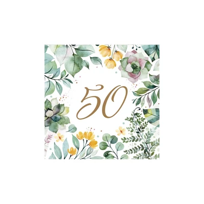 PM-SLOG_060703 Papírszalvéta mintás Maki 33*33cm 