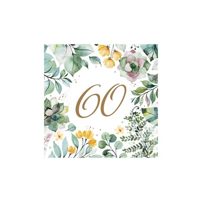 PM-SLOG_060704 Papírszalvéta mintás Maki 33*33cm 