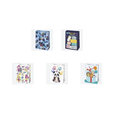 PM-T10_OG_42 Dísztasak T10 345*480*130mm Gyerek mintás