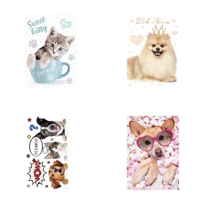 PM-TA4_OG_723 Gumis mappa A/4 Cuki állatok