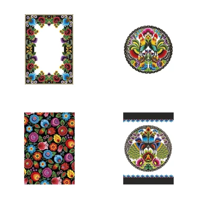 PM-TA4_OG_727 Gumis mappa A/4 Népi mintás