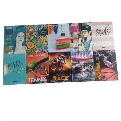 PP-1125047 Butikkönyv A/5 Trend 80lap kockás