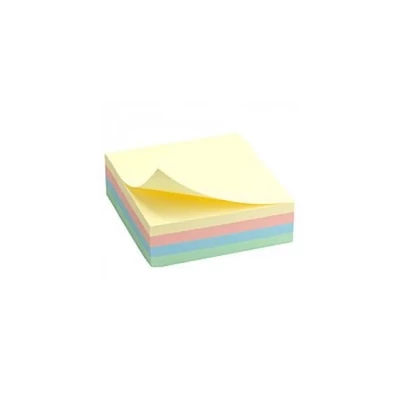 PP2310055 Jegyzettömb öntapadós 75*75mm 320 lap pastel color