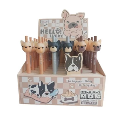 QX-304325 Örökíró ceruza Bulldog 3 féle