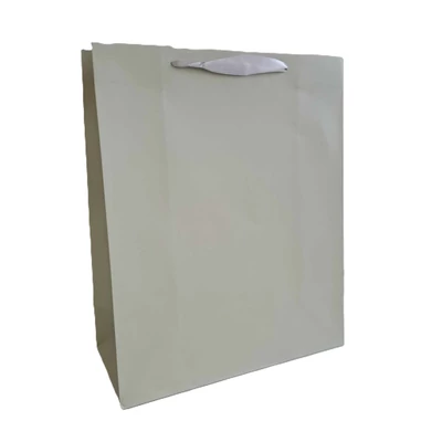 QX-337300 Papírtasak Vintage szürke L 26*32cm