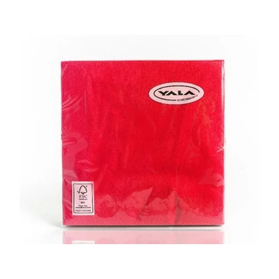 QX-343329 Papírszalvéta Yala 33*33cm Piros