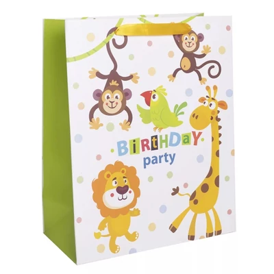 QX-370240 Papírtasak Állati 