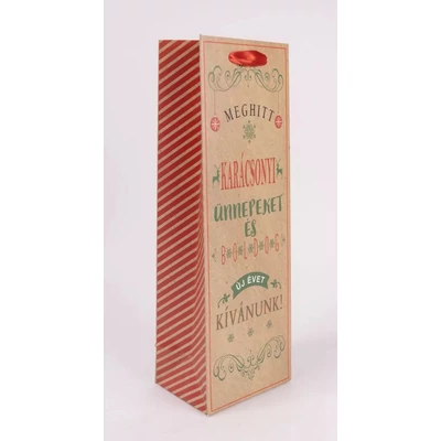 QX-370825 Karácsonyi papírtasak 