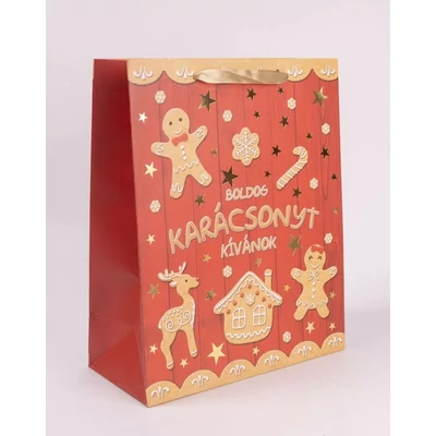 QX-370869 Karácsonyi papírtasak 