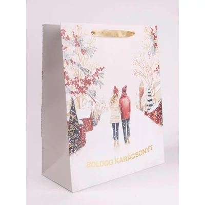 QX-370894 Karácsonyi papírtasak 