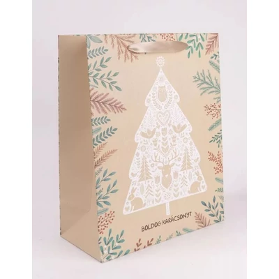 QX-370921 Karácsonyi papírtasak 