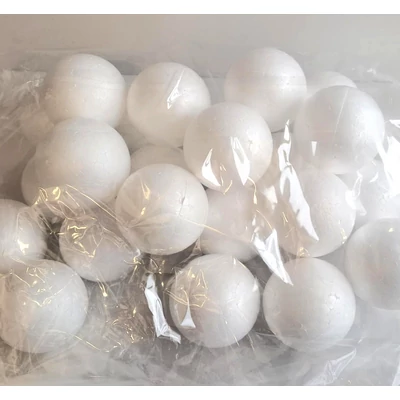 QX-405038 Polisztirol Gömb 6cm 24db-os