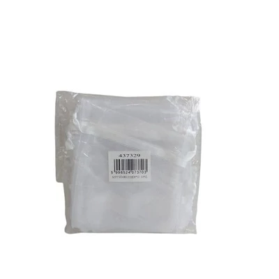 QX-437329 Organza szütyő 10*12cm 12db-os fehér