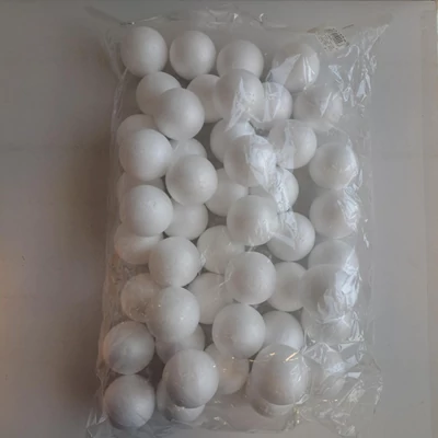 QX-437458 Polisztirol Gömb 5cm 48db-os