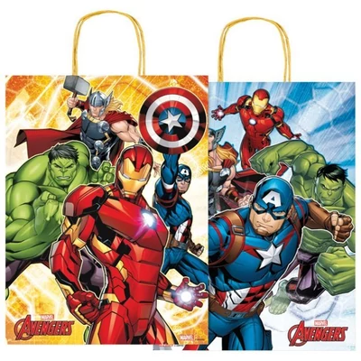 SAD-MVA26963D Ajándéktasak kraft 26*34*12cm Marvel (2 oldalas)