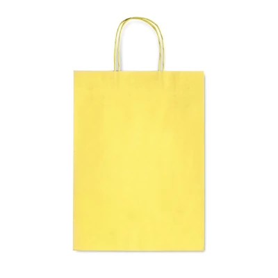 SAD-SDF22757 Papírtasak Citromsárga (22*10*27cm)