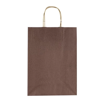 SAD-SDF22795 Papírtasak bordázott Barna (22*10*27)
