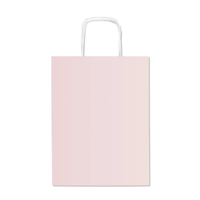 SAD-SDF36306B Papírtasak Pasztell Rózsaszín (36*12*41cm)