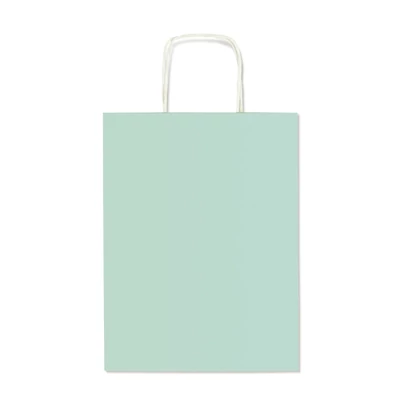 SAD-SDF36307B Papírtasak Pasztell Türkiz (36*12*41cm)