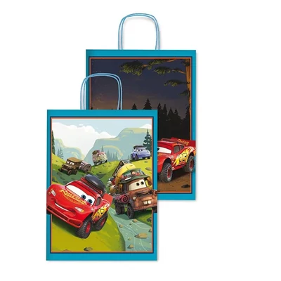 SAD-WNA26621D Ajándéktasak kraft 26*34*12cm Verdák (2 oldalas)